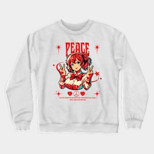 Anime Girl Crewneck Sweatshirt